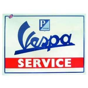  Scooter Works Vespa Service Sign