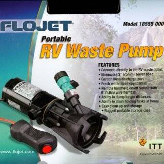 RV Macerator Pump Septic Tank Dump Pump Portable RV Waste Pump 