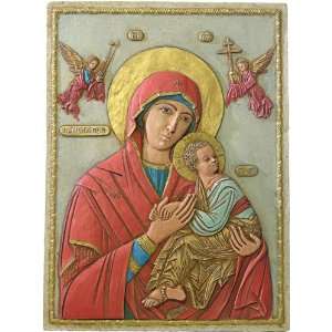 Our Lady of Perpetual Help Wall Relief, Color Details 