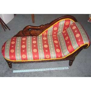  Childs Doll Mahogany Fainting Couch Toy: Toys & Games