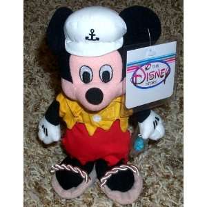   : Disney Lost Shipwrecked Captain 8 Mickey Mouse Doll: Toys & Games