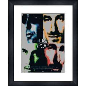  U2 Pop   Custom Framed Original Ad   Framed Music Poster 