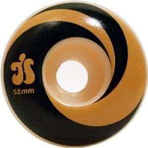  Hubba Wheels Black Holes Skateboard Wheels (52mm): Sports 