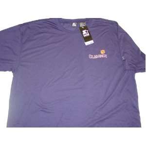  Clemson Tigers Dristar Starter T shirt 2XL: Sports 