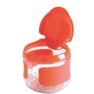   61045/61007/61044 Flip Top Snack Cup (Set of 2) Color Orange Baby