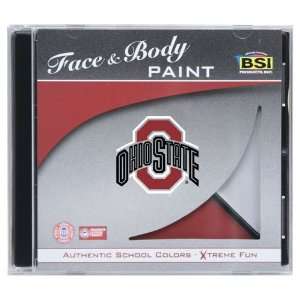 Ohio State Buckeyes Face & Body Paint Kit:  Sports 
