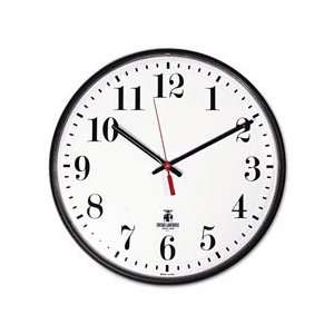 67300002   Contemporary 12.75 Quartz Slimline Clock 