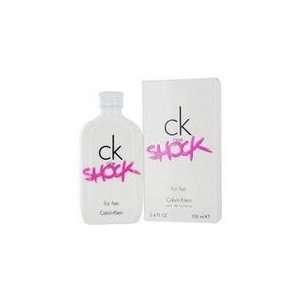  Ck one shock perfume for women edt spray 3.4 oz by calvin 