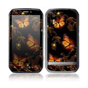  Motorola Photon 4G Decal Skin Sticker  Golden Monarchs 