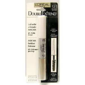 Loreal Double Extend Lash Extender and Magnifier Mascara, Black Brown 
