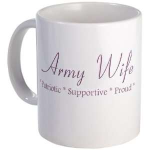  Army Wife Definition Military Mug by  Kitchen 