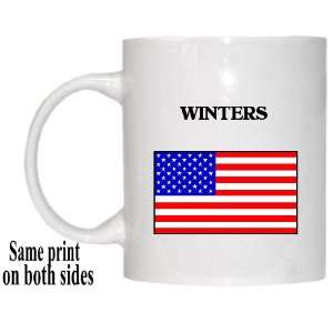  US Flag   Winters, California (CA) Mug 