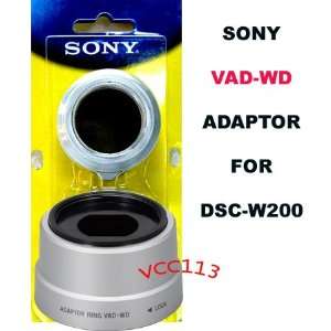  Sony VAD WD Lens and Filter Adaptor for the Sony W Series 