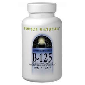  Vitamin B 125 180 Tabs 125 mg By Source Naturals Health 