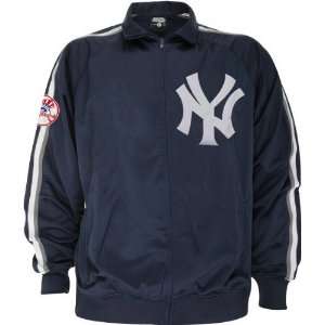  New York Yankees Tricot Track Jacket: Sports & Outdoors