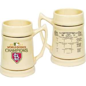   2011 World Series Champions 24 Ounce Championship Stein   Natural