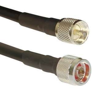   UHF male connectors. Connects an external antenna to CB Radio or HAM