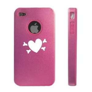  Apple iPhone 4 4S 4G Pink D822 Aluminum & Silicone Case 