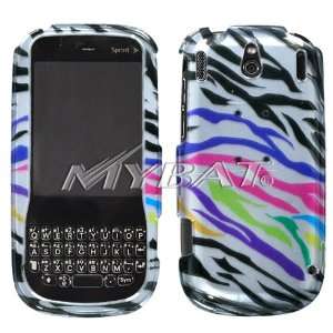  PALM Pixi Rainbow Zebra Skin (2D Silver) Phone Protector Cover 