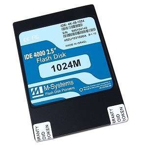   Systems IDE 4000 IDE 4K 25 1024 1GB Flash Hard Drive Electronics