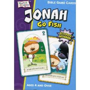  Jonah Go Fish Bible Game Cards Playing Card Game Toys 
