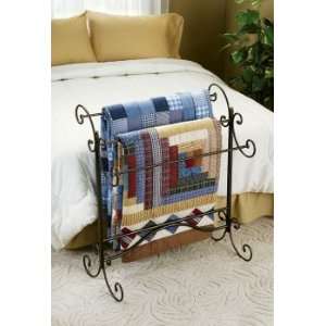  Iron Bedspread / Quilt Stand