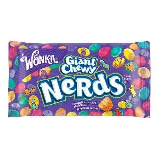Wonka Nerds Giant Chewy Candies, 1.8 Ounce Bag (Pack of 24)