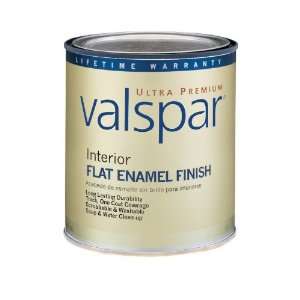  Valspar Ultra Premium 1 Quart Interior Latex Flat Enamel 