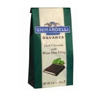 Ghirardelli Chocolate Dark Chocolate & Mint Squares Chocolates Gift 