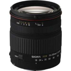  Sigma 18 mm   200 mm f/3.5   6.3 Zoom Lens for Sigma SA 