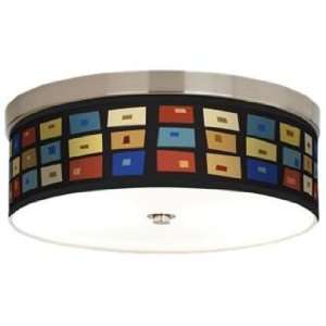 Palette Squares Giclee Energy Efficient Ceiling Light 