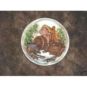  Decorative Water Mill Wall Plate 