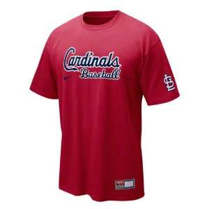 St. Louis Cardinals Red 2012 Nike Short Sleeve Practice T Shirt 