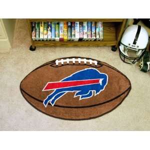  Buffalo Bills Football Shaped Area Rug Welcome/Door Mat 
