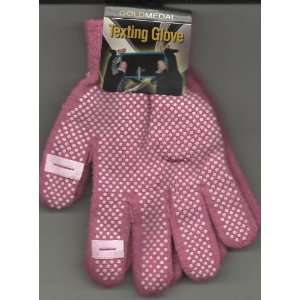   Goldmedal Texting Gloves (One Size Fits Most) pink