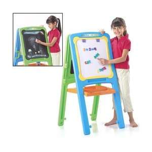  A Shaped Two Sided Art Easel: Toys & Games
