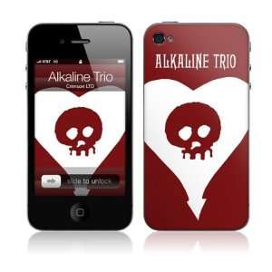   MS ALKT20133 iPhone 4  Alkaline Trio  Crimson Ltd Skin Electronics