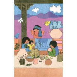 : Native American Post Card: 1982 Adams Graphics, Scottsdale, Arizona 
