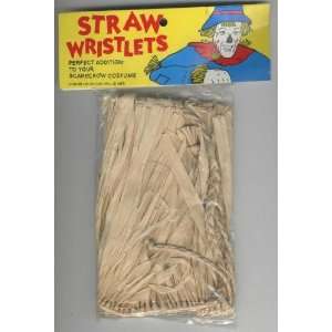  Straw Wristlets Scare Crow Halloween Accessorie 