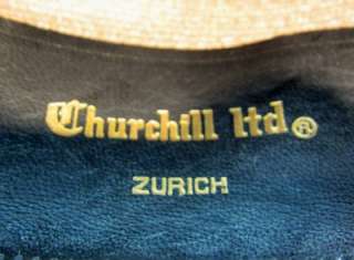   STRAW Mens HAT Fedora Zurich Churchill Martins Ky Excellent  