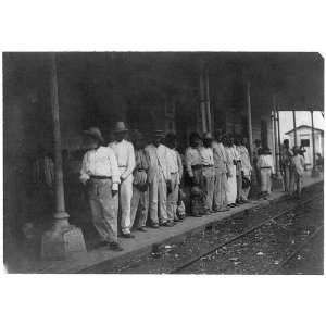   Scenes,Puerto Rico,1898,natives in rail depot at Ponce