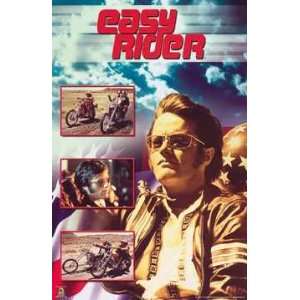  EASY RIDER POSTER   22 X 34 MOTORCYCLE MINT #956