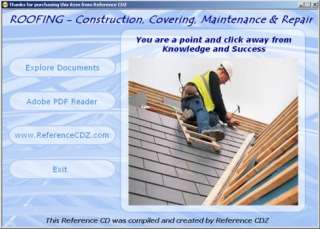 ROOFING   Construction, Repair, Covering & Shingles * 