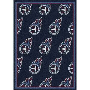  Tennessee Titans NFL Repeat Area Rug by Milliken: 54x78 