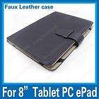 Black Case Smart Cover Bag Stylus For 8 Tablet PC Android MID pad