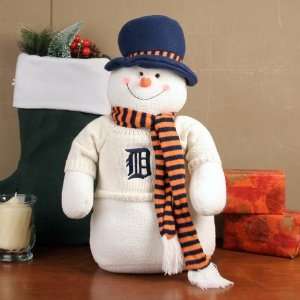  Detroit Tigers 18 Plush Snowman