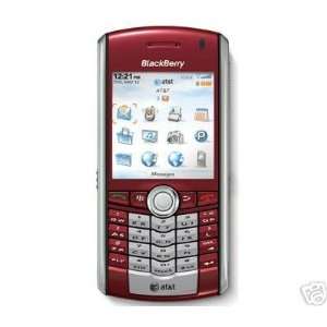 BLACKBERRY 8100 PEARL GSM UNLOCKED PHONE   RED