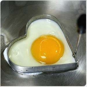 Harold Import Heart Egg Rings:  Kitchen & Dining