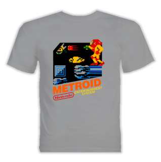 Metroid NES Retro Video Game T Shirt  
