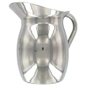 American Metalcraft Double Wall Mirror Finish S/S 64 Oz. Bell Pitcher 